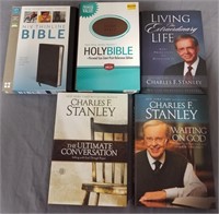 Charles F. Stanley Books & Holy Bibles