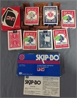 Skip-Bo, Uno & Playing Cards