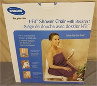 Invacare I-Fit Shower Chair w/Backrest, NEW