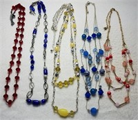 Beaded Costume Necklaces (5)