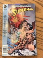1993 The death of Superman Comic Book