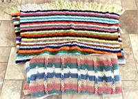 Vintage crocheted throws