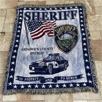 Sedgwick county sheriff throw blanket