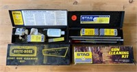 Lot of 4 Old Gun Cleaning Kits-Stag-Brite Bore