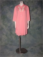 1960s Shadowline Babydoll Nightgown and Robe