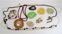 1920s Sautoir Necklaces Costume Jewelry