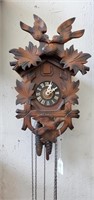 Small 3 Bird German Cuckoo Clock