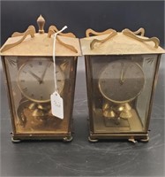 2 Schatz Carriage Anniversary Clocks