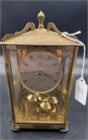 Antique Schatz Carriage 400 Day Anniversary Clock