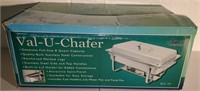 Val-U-Chafer stainless steel food warmer.