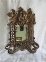 VINTAGE FRENCH STYLE FIGURAL MIRROR