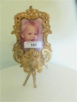 FRENCH STYLE FIGURAL PICTURE FRAME