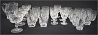 LARGE LOT 26 PIECES WATERFORD CRYSTAL