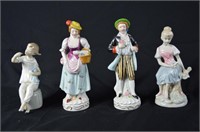 LLADRO & 3 OTHER PORCELAIN FIGURINES