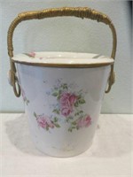VINTAGE PORCELAIN HAND PAINTED ENGLISH CHAMBER