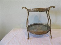 ANTIQUE FRENCH STYLE TWO TIER DRESSER TRAY