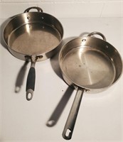 Heavy sauce pans.