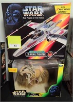 NIB STAR WARS ELECTRONIC X-WING AND BANTHA