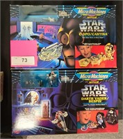 2 NIB MICROMACHINES STAR WARS PLAYSETS