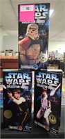 3 NIB STAR WARS COLLECTOR SERIES ACTION FIGURES