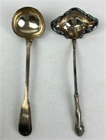 Ladles with Sterling Silver Handles-lot of 2