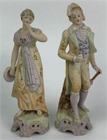 Pair of Meissen Colonial Style Figurines