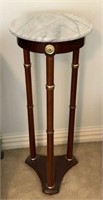 Powell Display Stand with Marble Top