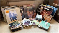 Selection of LP's, 45's & CD's