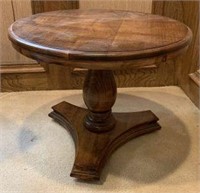 Round Occasional Table with Pedestal Base