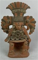 Teotihuacan Theme Terra Cotta Planter