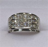 Ladies Platinum 1.0 CTTW Diamond Ring