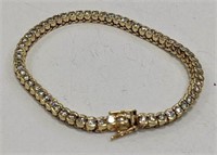 Ladies 14K 4.0 CTTW Diamond Bracelet