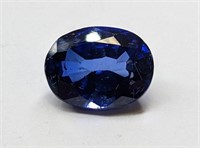 Gen. 10.15ct. Oval Cut Blue Sapphire Gemstone