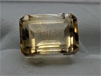 Gen. 2.18ct. Emerald Cut Citrine Gemstone