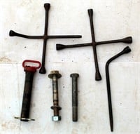 Star Wrenches, Bolts, Hitch Pin