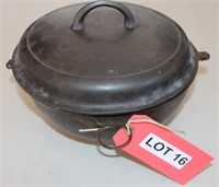 Griswold #3 Kettle (781) w/ #8 Griswold Lid