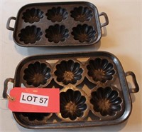 Wagner Ware & Other Unmarked Muffin Pan