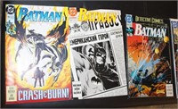 (5) Batman Comic Books
