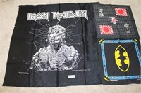 Iron Maiden Large Scarf, Batman Scarf, & Other