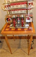 Campbell's Soup Maker w/ Small Checkerboard Table