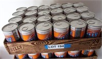 (24) Billy Bob Cans of Beer w/ Billy Bob Box