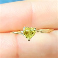 $1800 10K  Yellow Diamond Ring