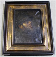 Oil Painting-M Schildt (1867-1921)-21" w x 25.5" h