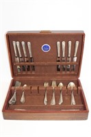Sterling 8 pc Setting Flatware "Courtship"
