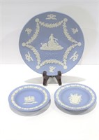 Blue Wedgewood Set-3pcs