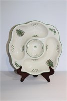 Spode Holiday Divided Serving Dish 12.5"