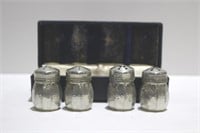 Pewter S&P Shakers - 2 Sets in Orig Box