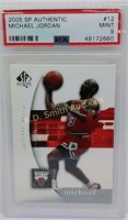 2005 SP AUTHENTIC MICHAEL JORDAN PSA 9 -