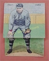 1911 T201 Mecca Double Folder Baseball Card -