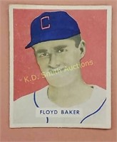 Floyd Baker Baseball Card